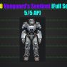 T-60 Vanguard's Sentinel [Full SeT] [5/5 AP][Power Armor] - image